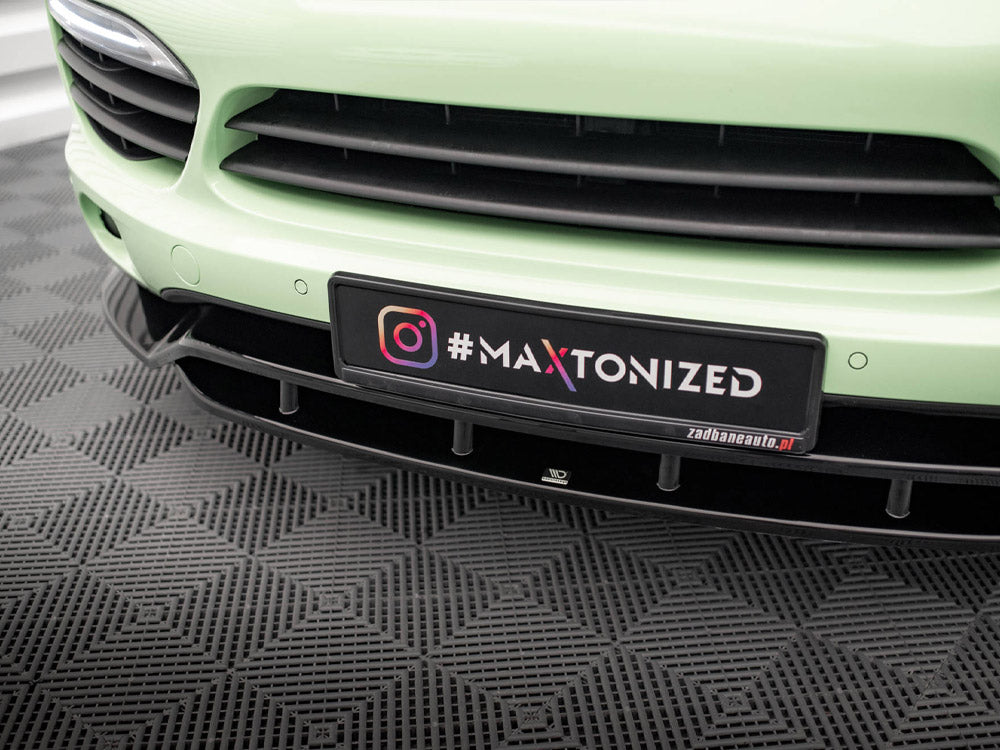 Front Splitter Porsche Cayenne Mk2