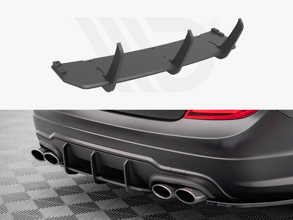Street Pro Rear Diffuser Mercedes C Coupe AMG-Line C204