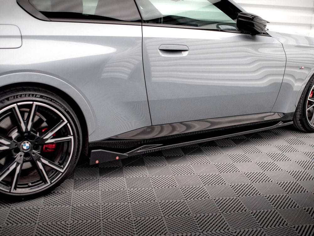 Side Skirts Diffusers V.2 + Flaps Bmw 2 Coupe M-Pack / M240I G42