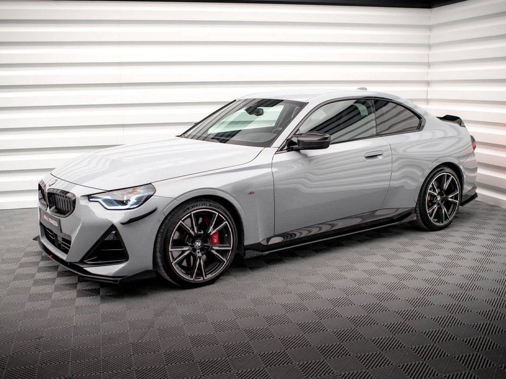 Street Pro Side Skirts Diffusers + Flaps Bmw 2 Coupe M-Pack / M240I G42