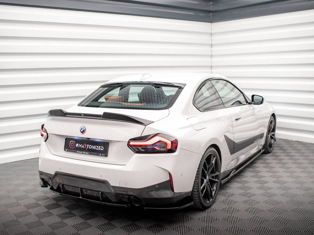 Rear Side Splitters V.2 Bmw 2 Coupe M-Pack G42