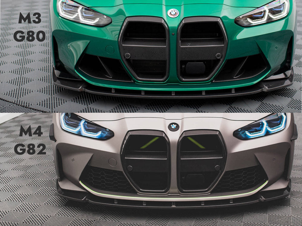 Carbon Fiber Front Splitter V.1 Bmw M4 G82 / M3 G80
