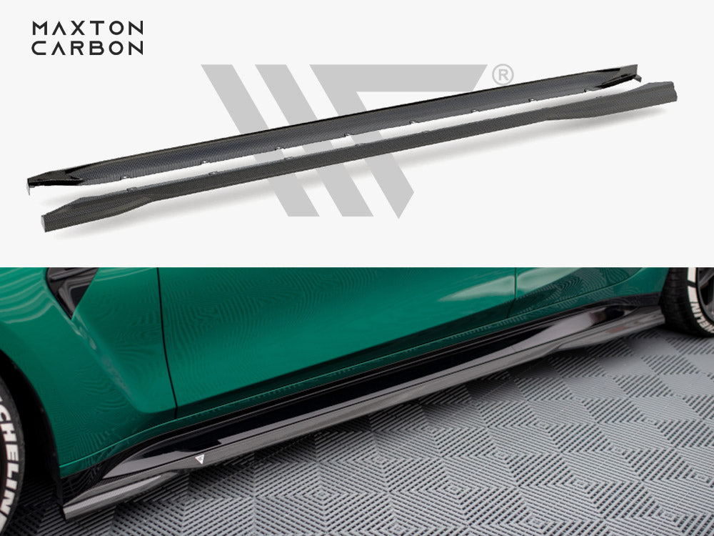 Carbon Fiber Side Skirts Bmw M3 Sedan / Touring G80 / G81