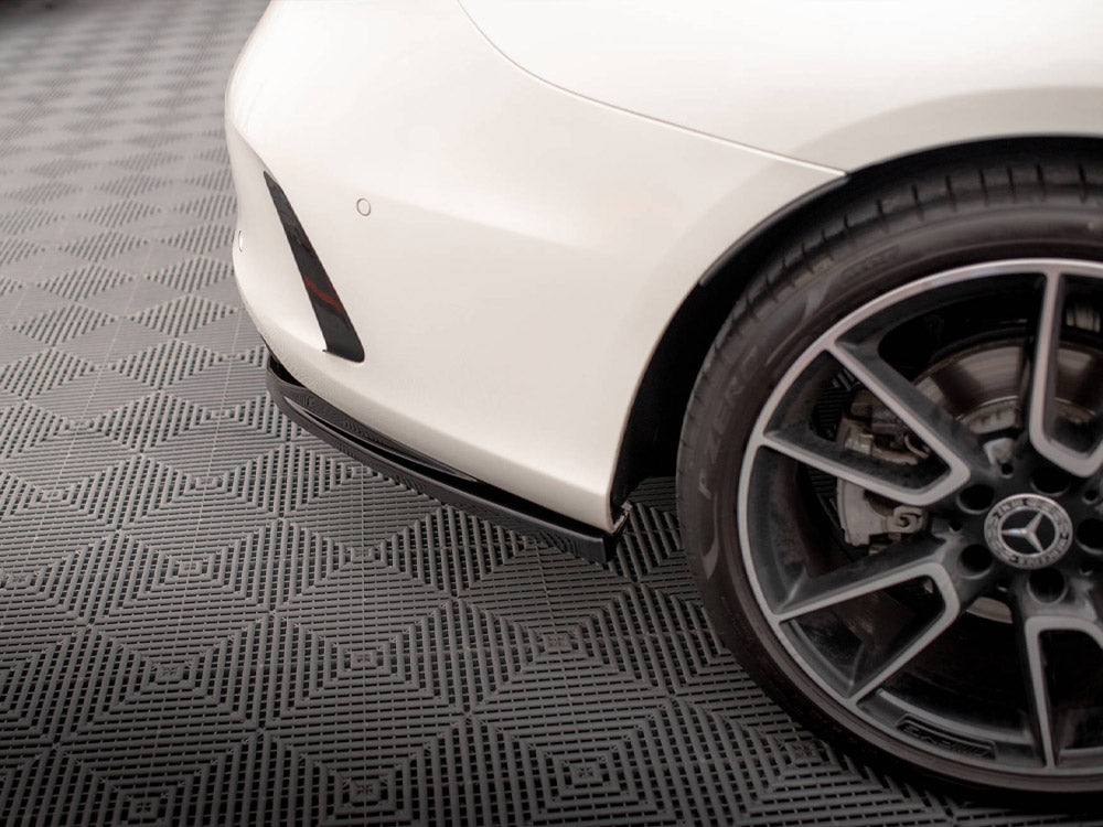 Rear Splitter (Vertical Bars) Mercedes C Coupe AMG-Line C205 Facelift