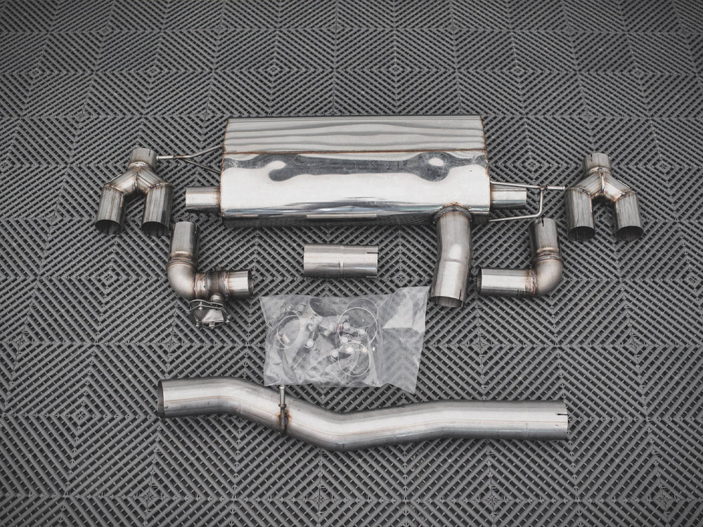 Rear Valance V.3 + Milltek Sport Exhaust Bmw 1 F40 M-Pack / M135I