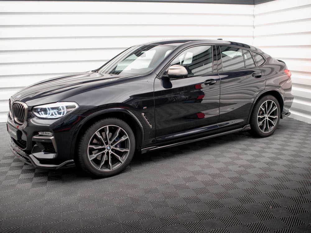 Side Skirts Diffusers V.2 Bmw X4 M-Pack G02