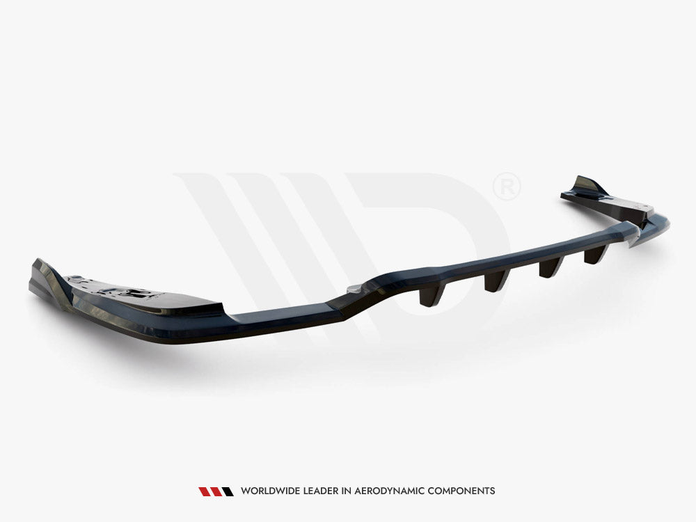 Central Rear Splitter (Vertical Bars) V.2 Bmw X4 M40I G02