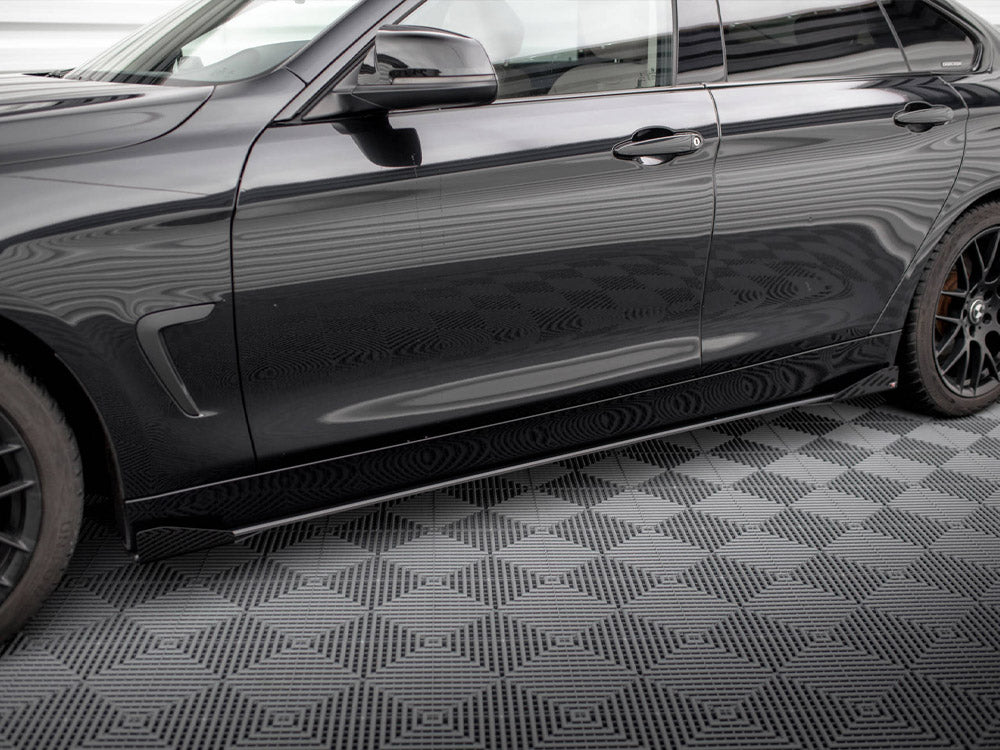 Street Pro Side Skirts Diffusers + Flaps Bmw 4 Gran Coupe F36