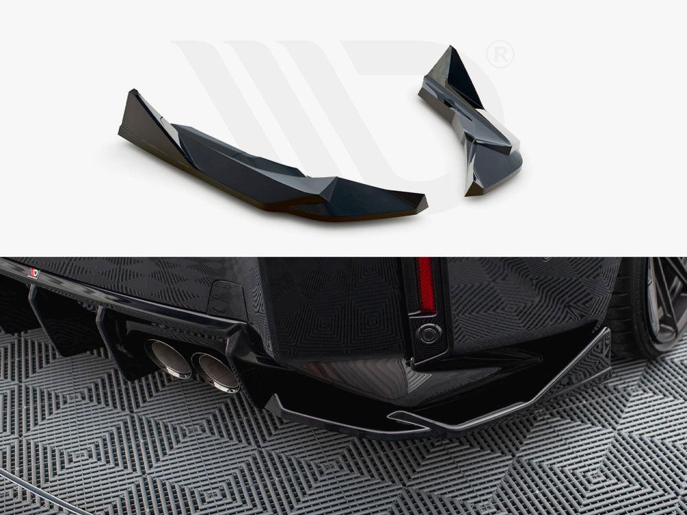 Rear Side Splitters V.4 (For Rear Valance V.1) Bmw M2 G87