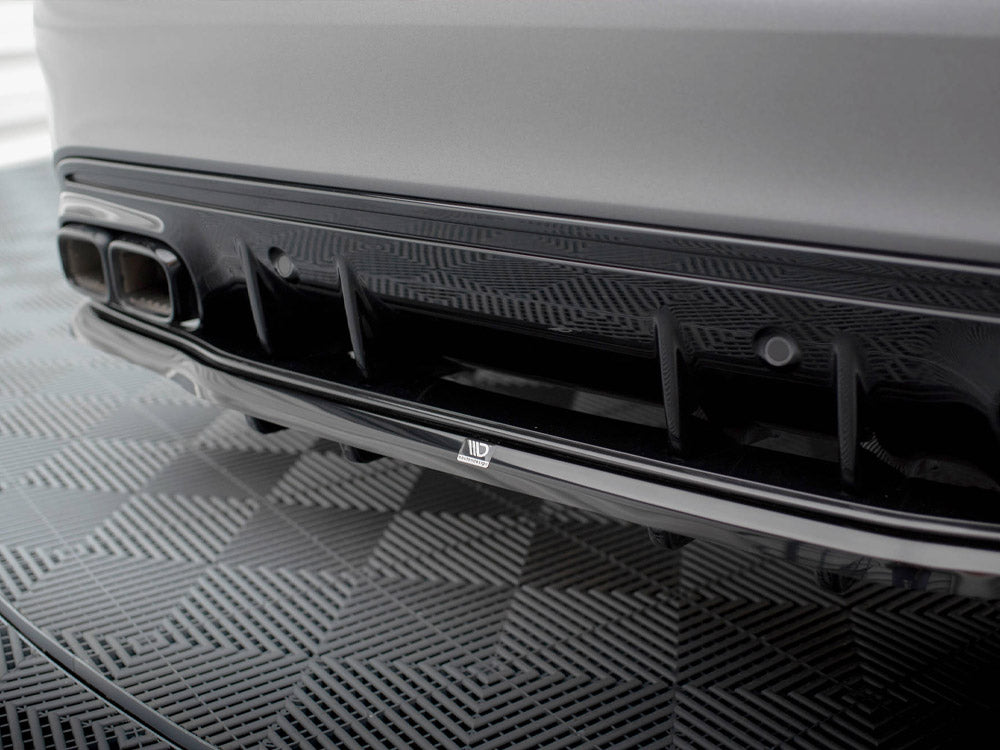 Rear Splitter (Vertical Bars) Mercedes-AMG C63 Sedan / Estate W205 Facelift