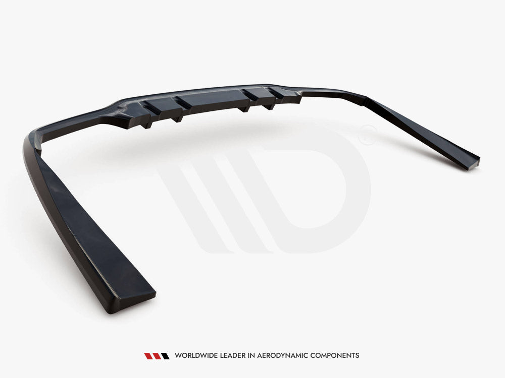 Rear Splitter (Vertical Bars) Mercedes-AMG C63 Sedan / Estate W205 Facelift