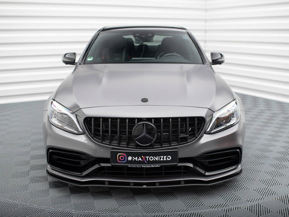 Street PRO Front Splitter Mercedes-AMG C63 Sedan / Estate W205 Facelift