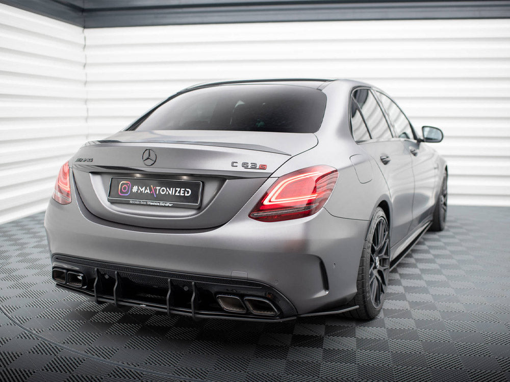 Street PRO Rear Diffuser Mercedes-AMG C63 Sedan / Estate W205 Facelift