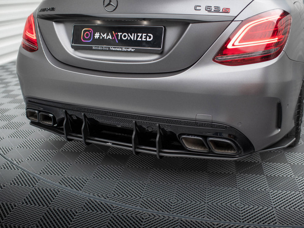 Street PRO Rear Diffuser Mercedes-AMG C63 Sedan / Estate W205 Facelift