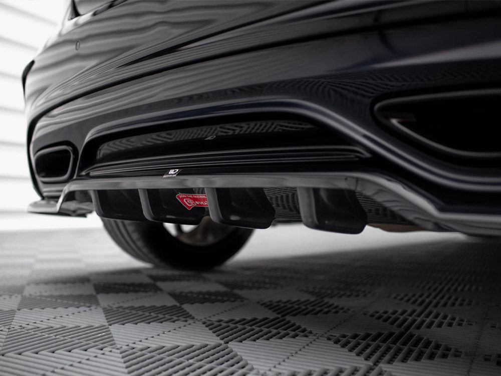 Rear Splitter (Vertical Bars) Mercedes-Benz A AMG-Line W176 Facelift