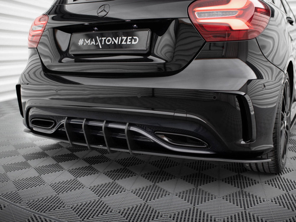 Street PRO Rear Diffuser Mercedes-Benz A AMG-Line W176 Facelift