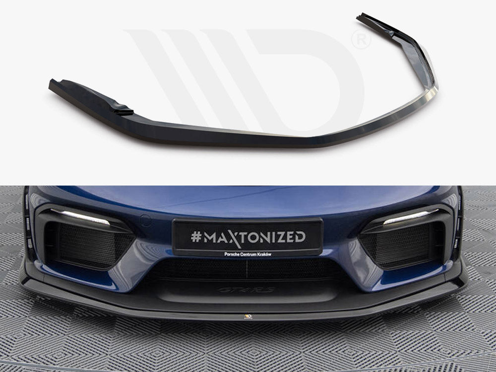 Front Splitter Porsche 718 Cayman Gt4 Rs 982C