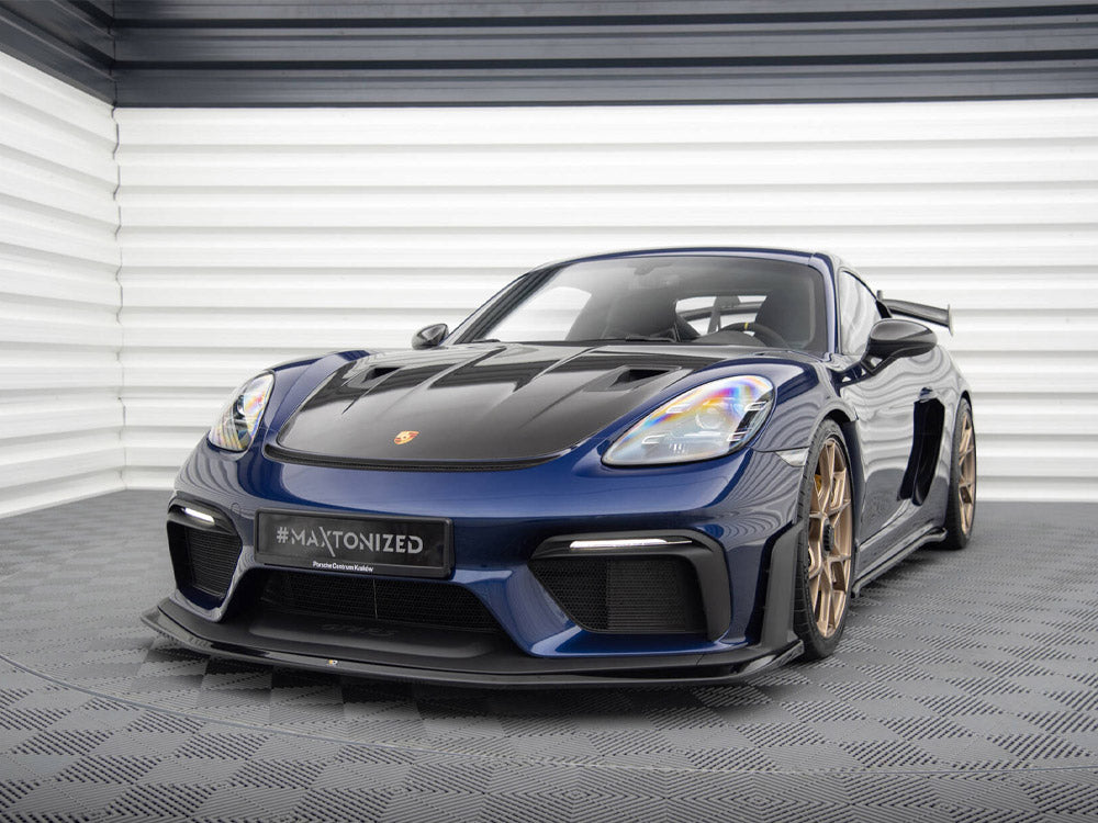 Front Splitter Porsche 718 Cayman Gt4 Rs 982C