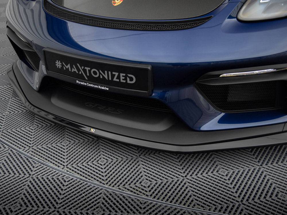 Front Splitter Porsche 718 Cayman Gt4 Rs 982C