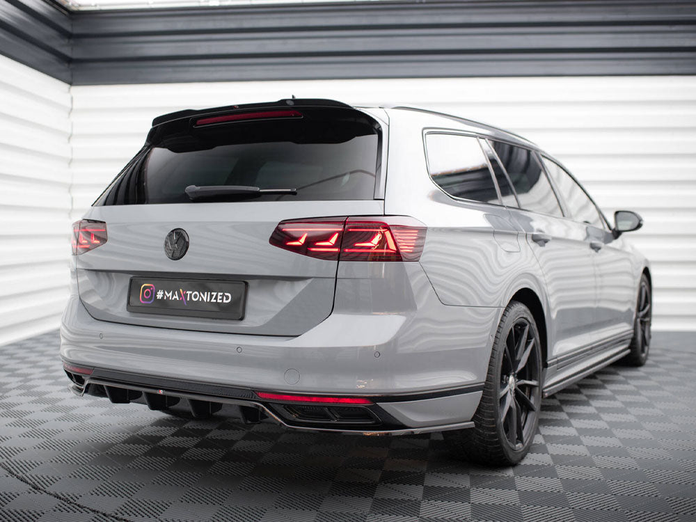 Rear Splitter (Vertical Bars) Volkswagen Passat R-Line B8 Facelift
