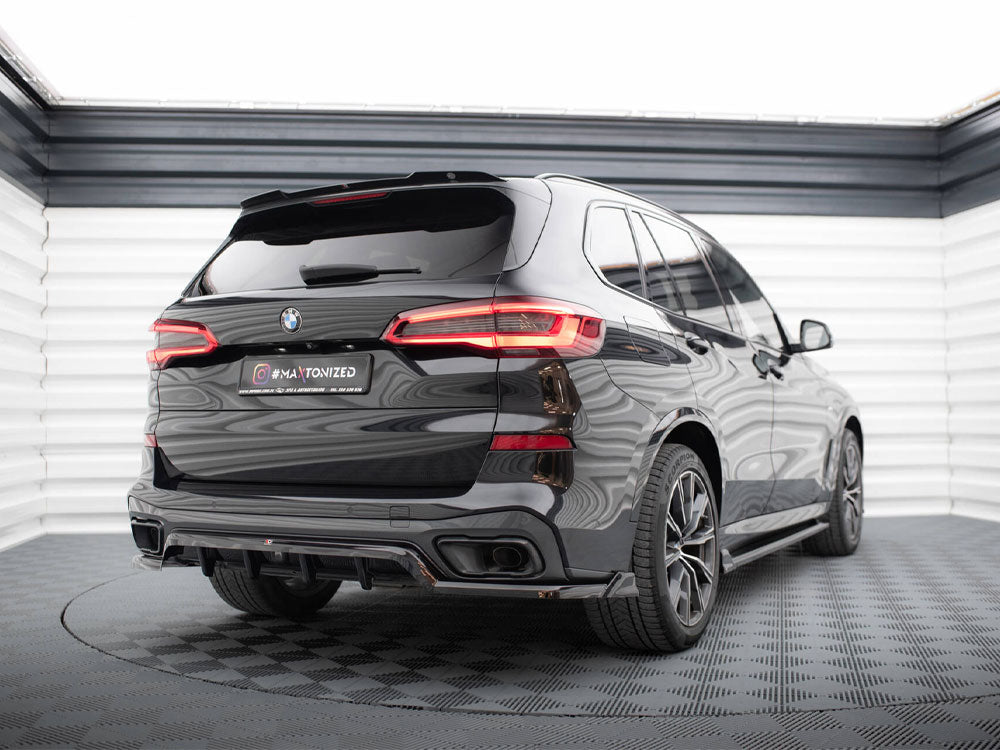 Central Rear Splitter (Vertical Bars) Bmw X5 M-Sport G05