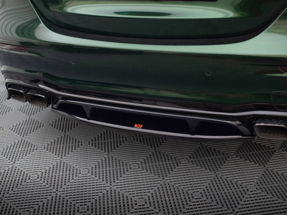 Central Rear Splitter (Vertical Bars) Mercedes-AMG E63 W213 Facelift