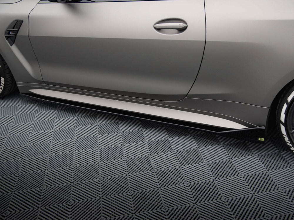 Side Skirts Diffusers V.3 Csl Look Bmw M4 G82