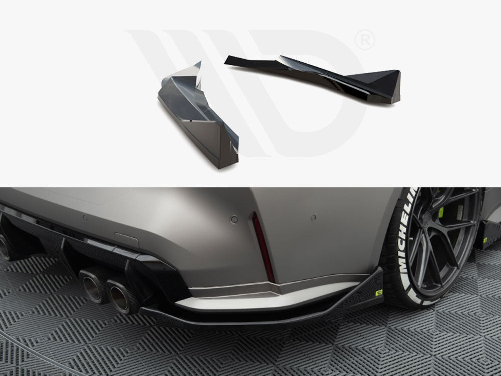 Rear Side Splitters V.3 Csl Look Bmw M4 G82