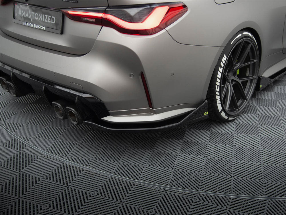 Rear Side Splitters V.3 Csl Look Bmw M4 G82