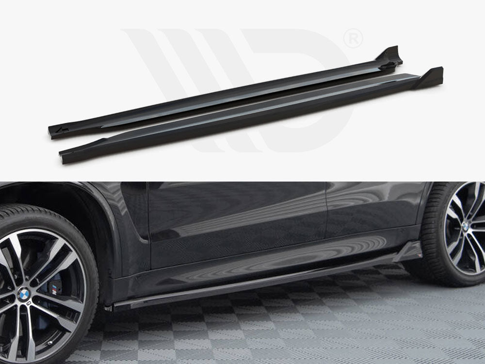 Side Skirts Diffusers V.2 Bmw X5 M-Pack F15