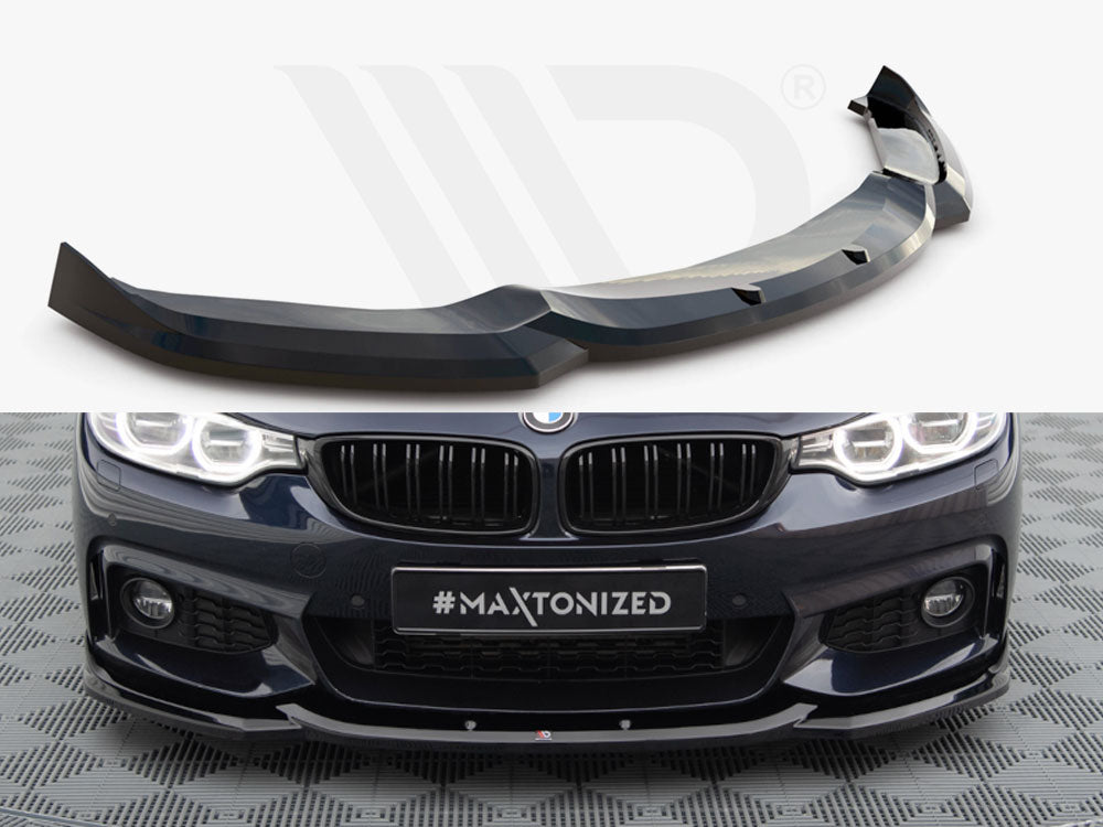 Front Splitter V.6 Bmw 4 Coupe / Gran Coupe / Cabrio M-Pack F32 / F36 / F33