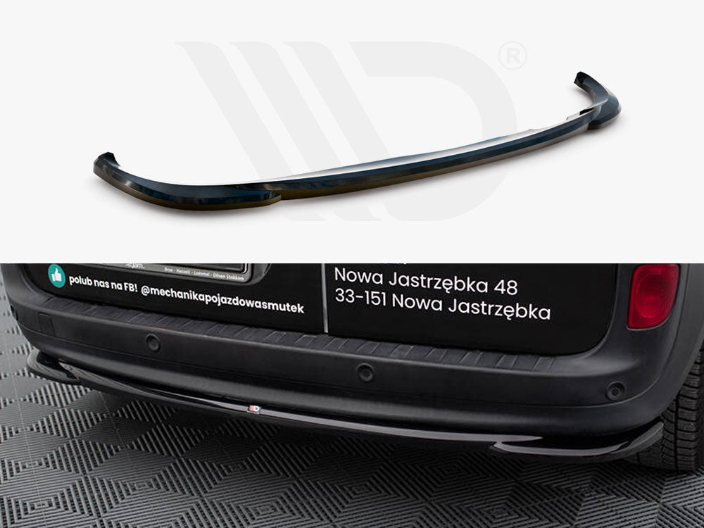 Central Rear Splitter Mercedes-Benz Citan Mk1