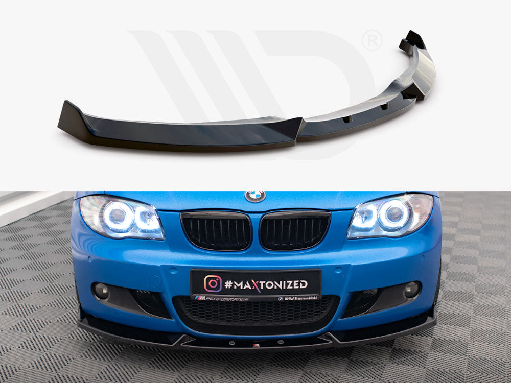 Front Splitter V.2 Bmw 1 M-Pack E87 / E81 Facelift