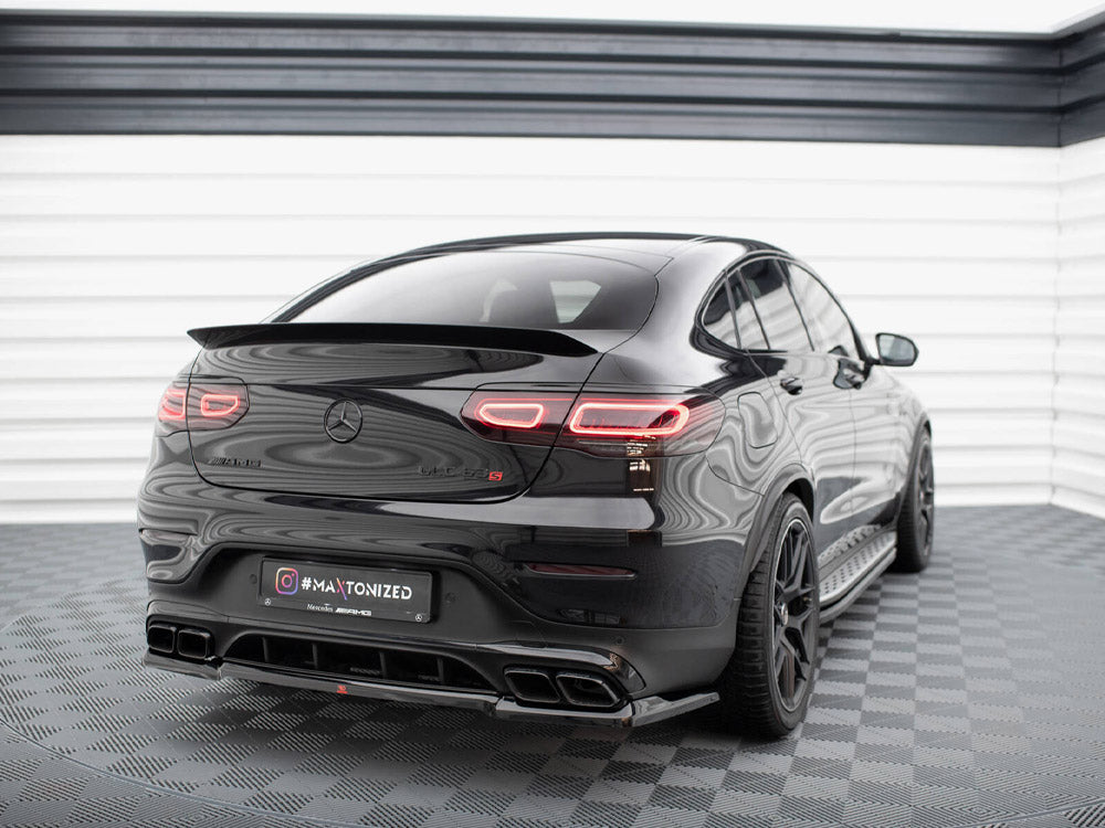 Rear Splitter (Vertical Bars) Mercedes-AMG GLC 63 Coupe C253 Facelift