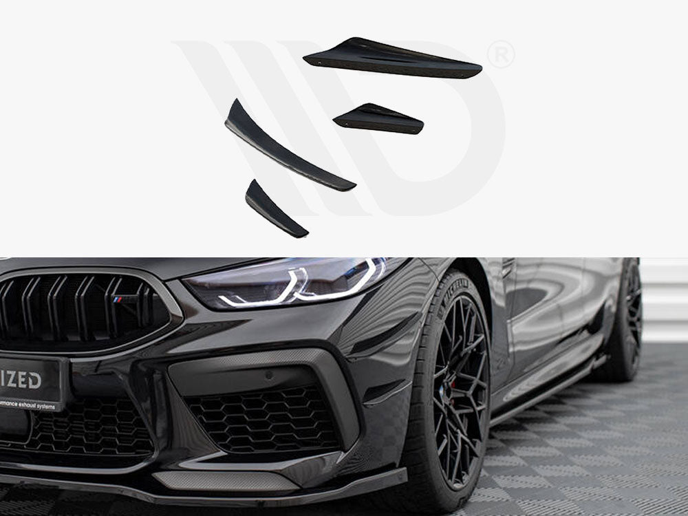 Front Bumper Wings (Canards) Bmw M8 Gran Coupe F93 / Coupe F92