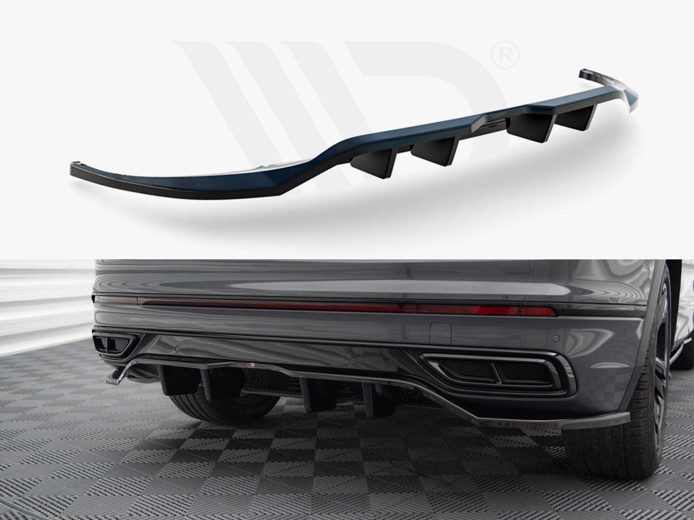 Rear Splitter (Vertical Bars) Volkswagen Tiguan R-Line Mk2 Facelift