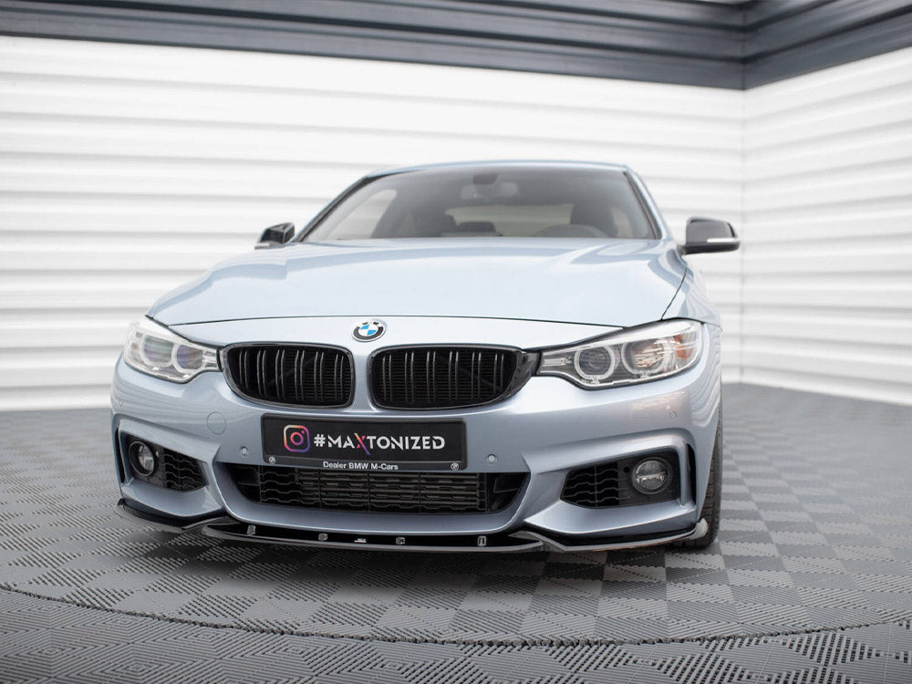 Front Splitter V.3 Bmw 4 Coupe / Gran Coupe / Cabrio M-Pack F32 / F36 / F33