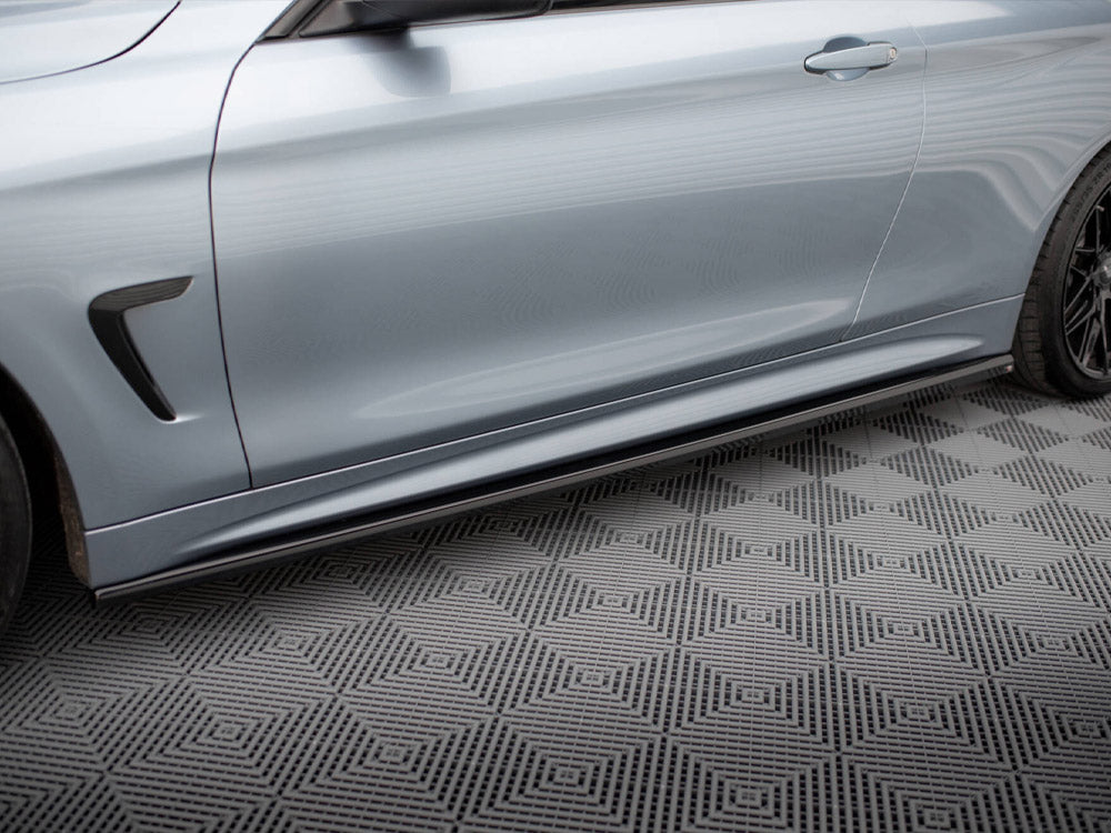 Side Skirts Diffusers V.3 Bmw 4 Coupe / Gran Coupe / Cabrio M-Sport F32 / F36 / F33