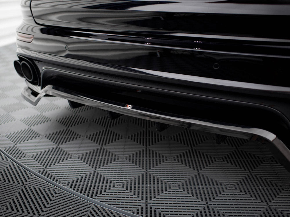 Rear Splitter (Vertical Bars) Porsche Cayenne Mk2 Facelift