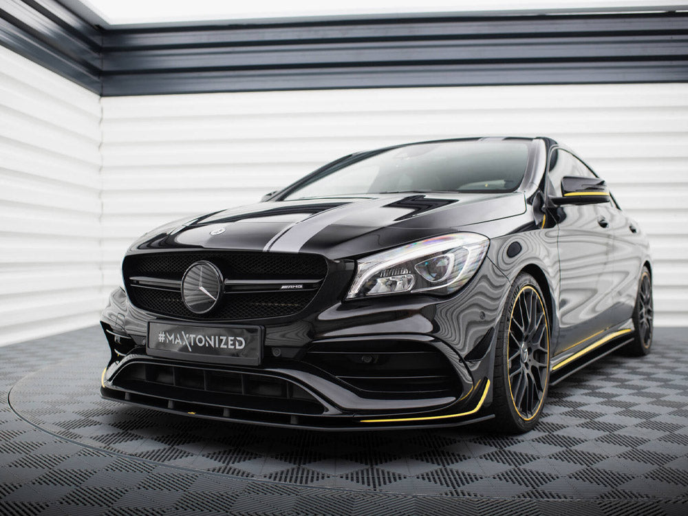 Street PRO Front Splitter Mercedes-AMG CLA 45 Aero C117 Facelift