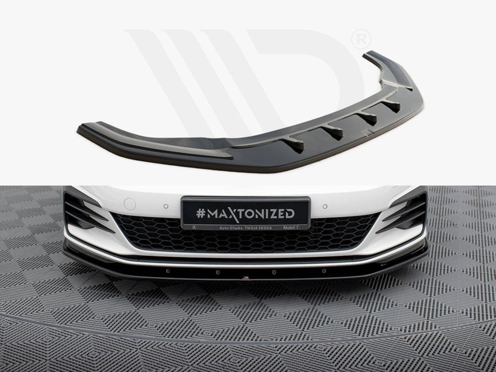 Front Splitter V.1 Vw Golf 7 Gti Facelift