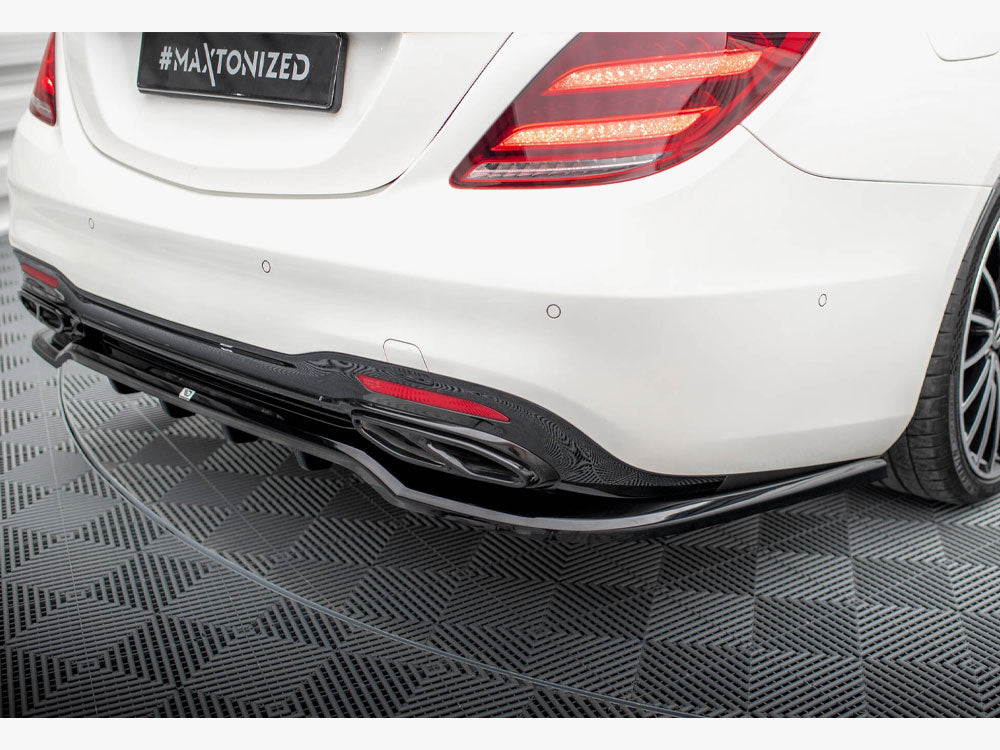 Rear Splitter (Vertical Bars) Mercedes-Benz S AMG-Line W222 Facelift