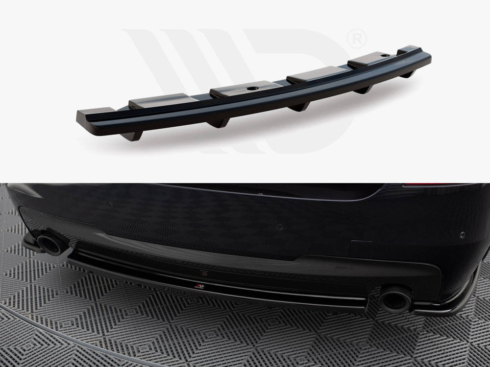 Central Rear Splitter (Vertical Bars) Bmw 5 F11 M-Pack
