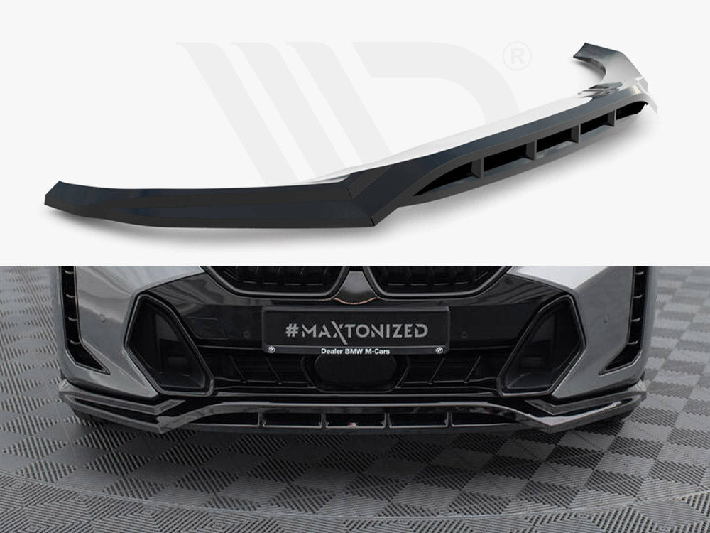 Front Splitter V.1 Bmw X6 M-Pack G06 Facelift
