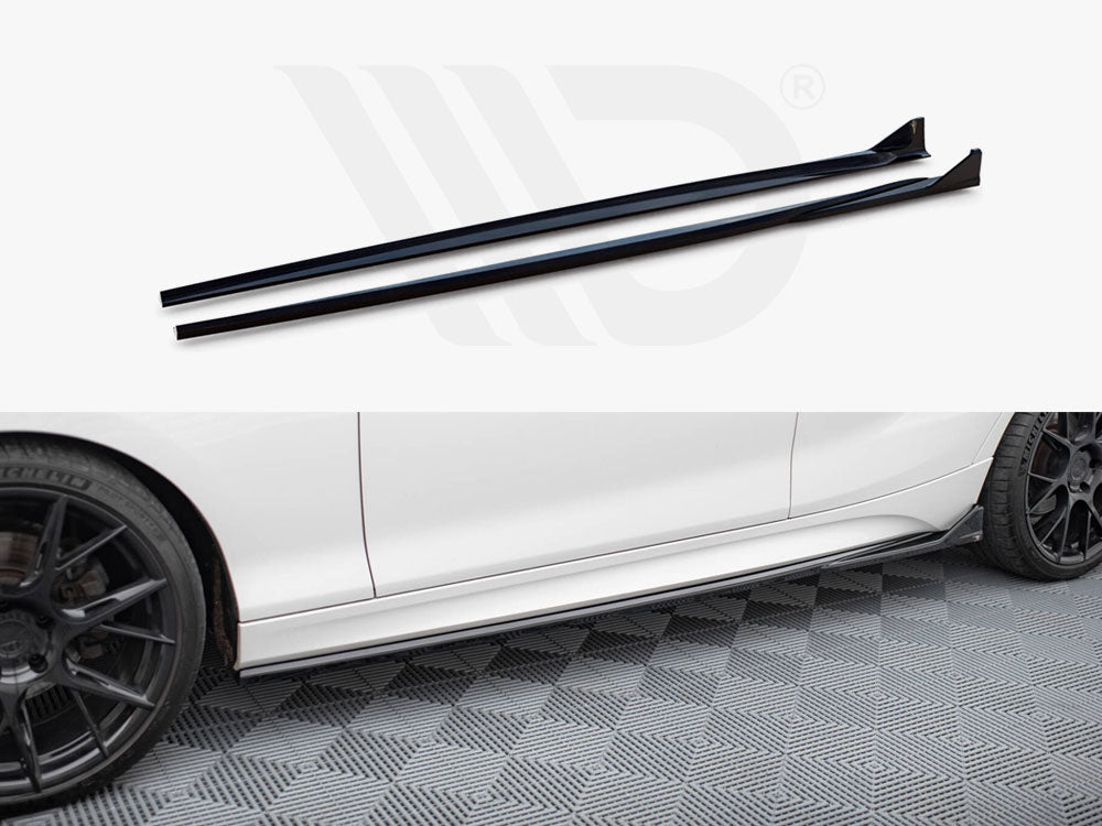 Side Skirts Diffusers V.3 Csl Look Bmw 1 M-Pack / M140I F20 Facelift