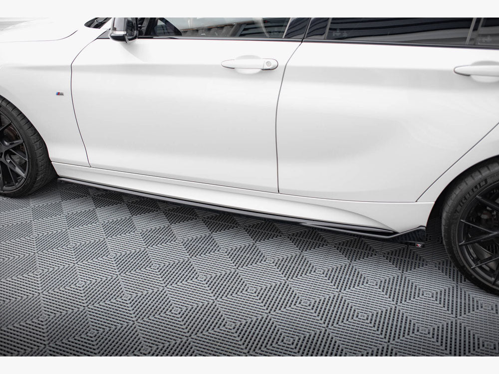 Side Skirts Diffusers V.3 Csl Look Bmw 1 M-Pack / M140I F20 Facelift