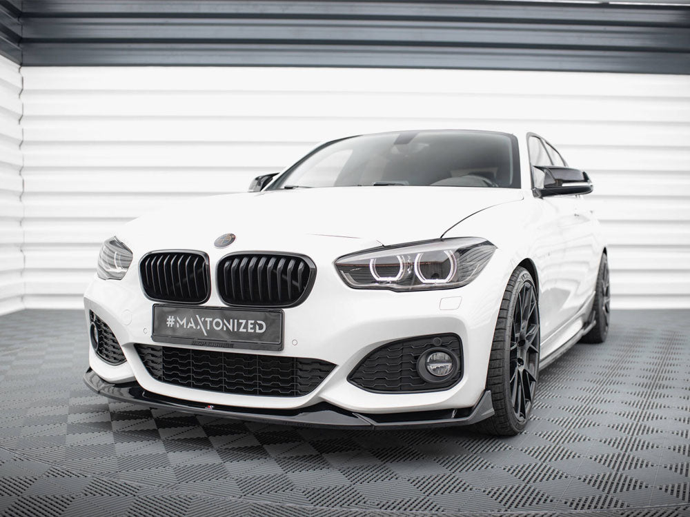 Front Splitter V.4 Csl Look Bmw 1 M-Pack / M140I F20 Facelift