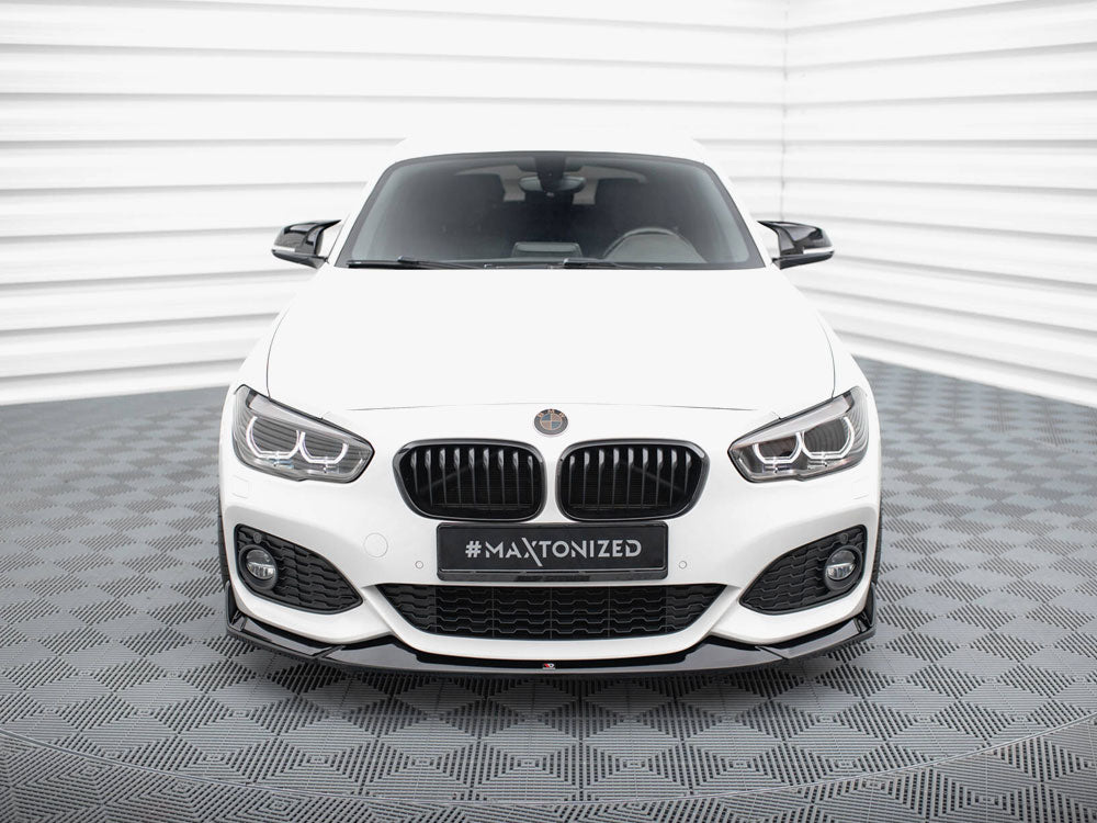 Front Splitter V.4 Csl Look Bmw 1 M-Pack / M140I F20 Facelift