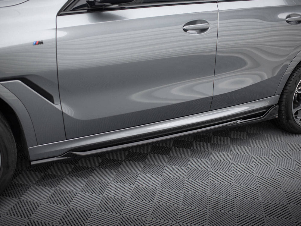 Side Skirts Diffusers V.2 Bmw X6 M-Pack G06 Facelift
