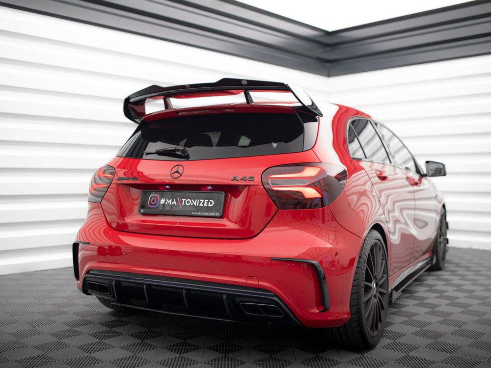 Spoiler CAP Mercedes A W176 AMG Facelift - Textured